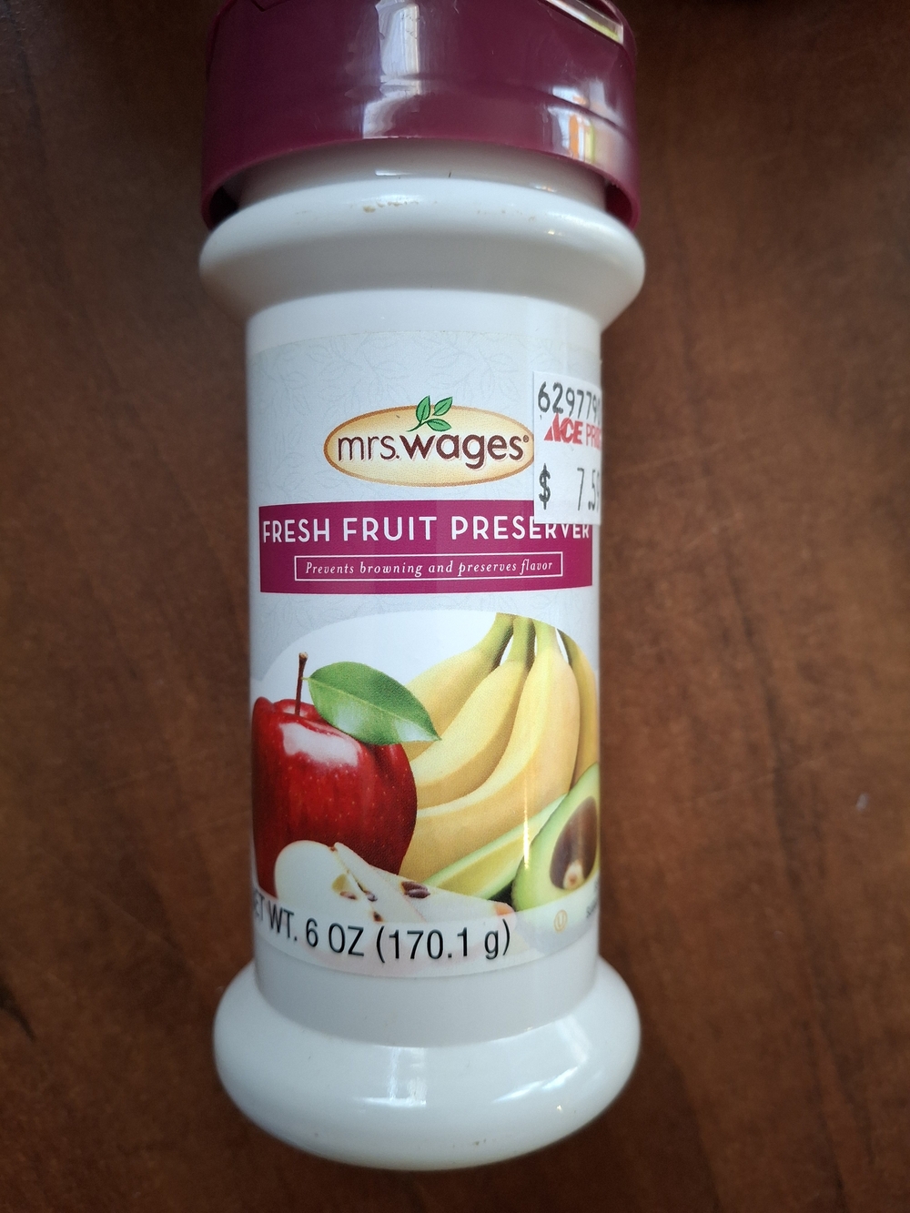 Ms. Wages Fresh Fruit Preserver 6oz. Multiple Are Available